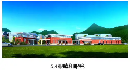 眼睛和眼镜-课件(共18页)人教版物理八年级上册