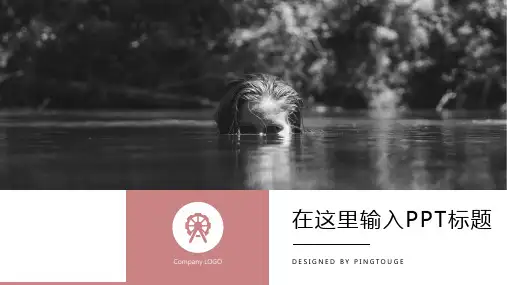 欧美高大上典雅简洁几何图形静态扁平化商业计划书ppt模板