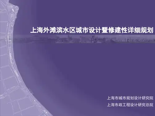上海外滩滨水区城市设计(上)(建设部评优一等奖)教案资料