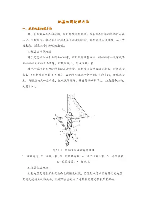 地基加固处理方法