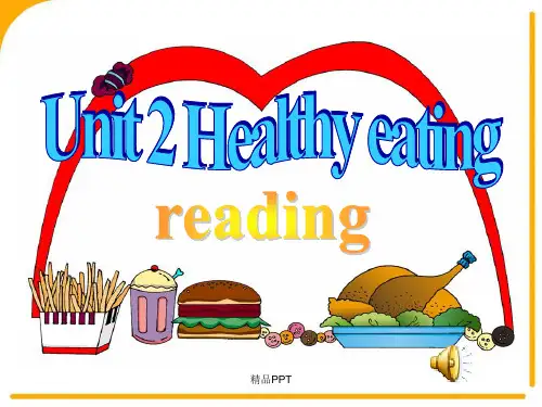 人教新课标高中英语必修三Unit 2 Healthy eatingUnit 2 Healthy eating课件