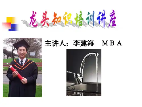 龙头产品知识手册(培训资料)
