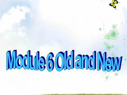外研版高中英语必修三课件：Module+6+Speaking+and+Listening(共19张PPT)