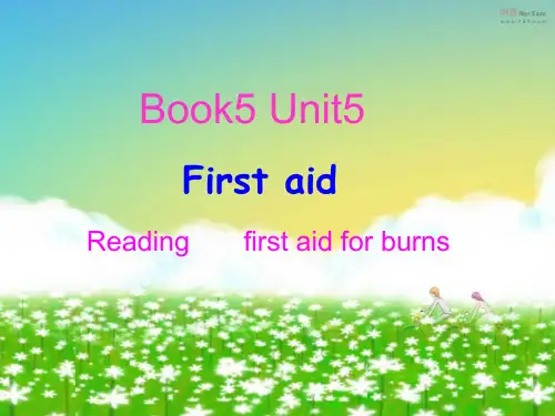 说课课件必修5第5单元first aid for burns