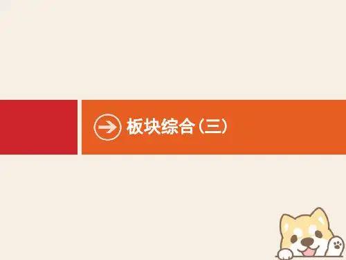 2020年高考历史二轮复习板块综合(三)课件