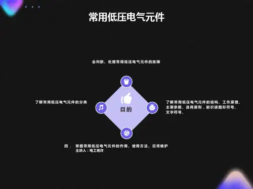 常用电气元件课件