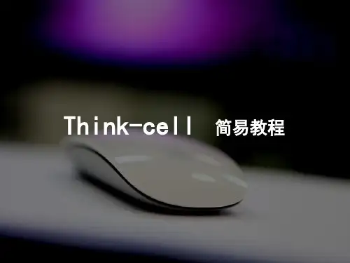 2-Think-cell_简易使用教程(推荐文档)