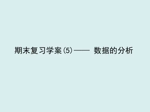 八年级数学人教版下期末复习课件5优秀课件