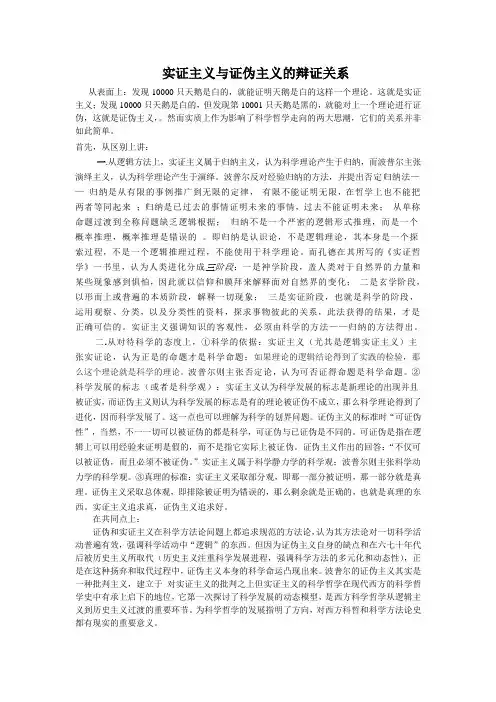 证伪主义