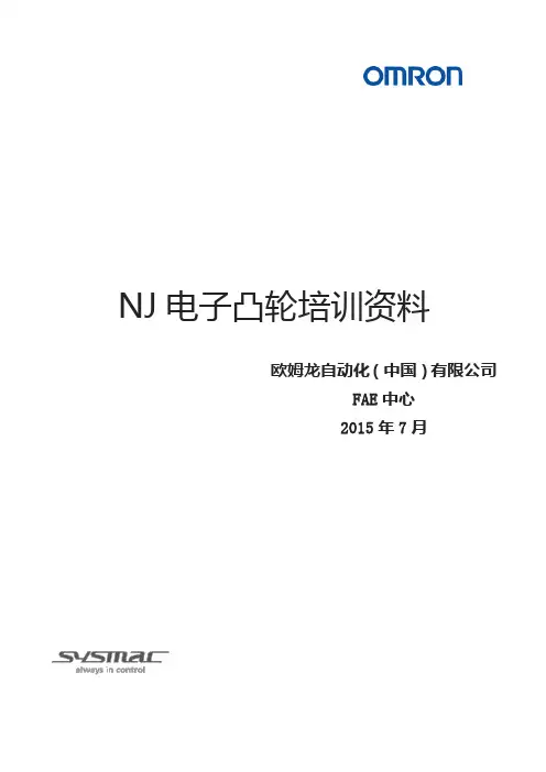 NJ电子凸轮培训资料