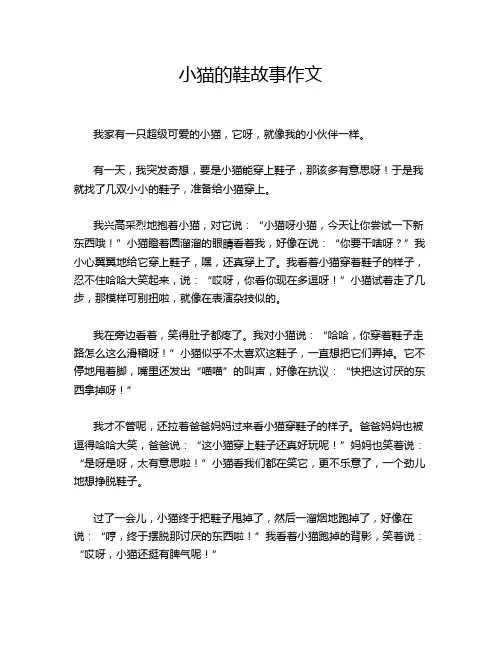 小猫的鞋故事作文