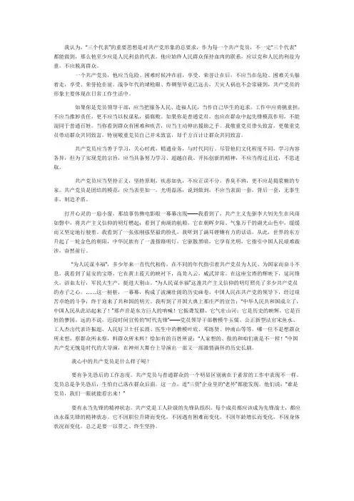 党员形象