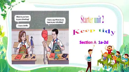 Starter Unit 2 Section A(1a-2d)七年级英语上册课件(人教版2024)