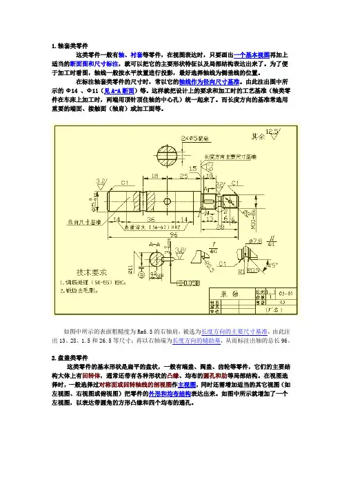 (机械制造行业)机械制图及公差配合范例