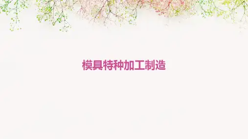 模具特种加工制造