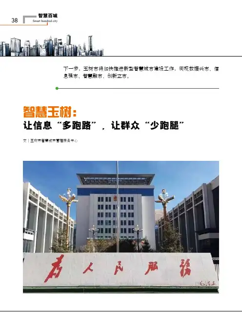 智慧玉树让信息“多跑路”,让群众“少跑腿”