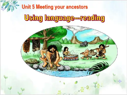 人教课标版高中英语选修8Unit5Using language-PPT课堂课件(36页)
