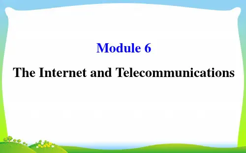 高考英语(外研版)一轮复习课件：必修1+Module+6.ppt