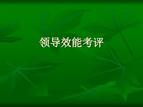 领导效能