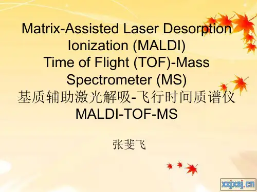 MALDI-TOF质谱介绍