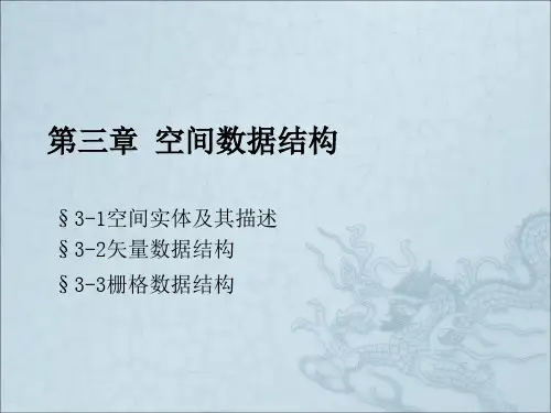 GIS地理信息系统空间数据结构
