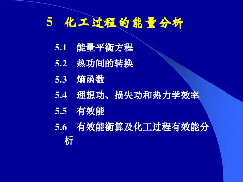 热力学5章-能量分析