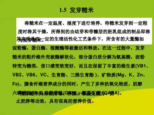 (推荐)粮油加工第三章稻谷精深加工精选PPT