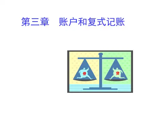 财务会计账户与复式记账(ppt 85页)