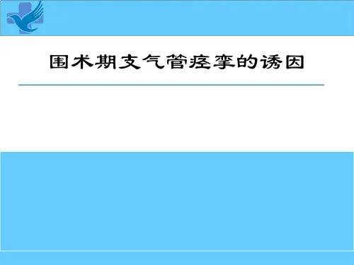支气管痉挛 课件