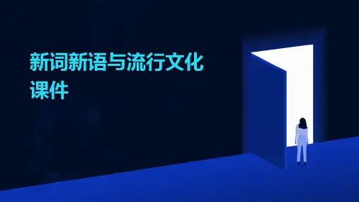 新词新语与流行文化课件