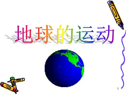 地球的运动(带动画演示全面)PPT课件
