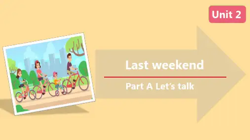 人教版(PEP)英语六年级下册 Unit 2 A Let’s talk(课件)