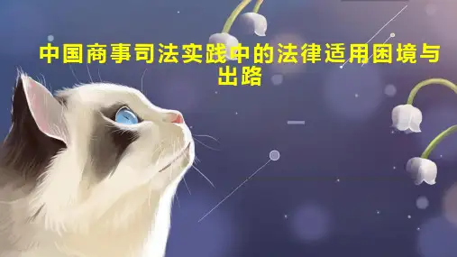 中国商事司法实践中的法律适用困境与出路