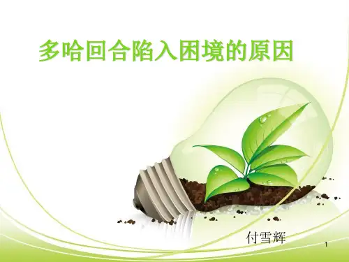 多哈回合陷入困境的原因讲解