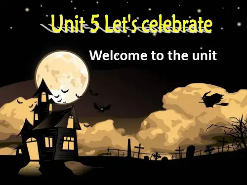 七上Unit5Let‘scelebrate！Welcometotheunit课件