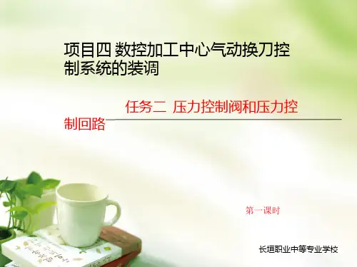 项目四10压力控制阀及压力控制回路