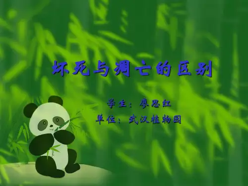 坏死与凋亡的区别