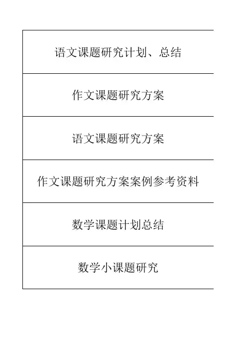教科研教育均衡发展档案盒上标签(模板)