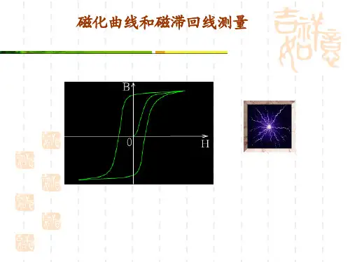 磁化曲线和磁滞回线测量