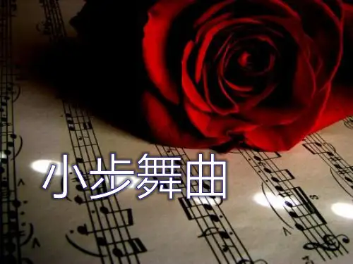《小步舞曲》3 精选优质课件