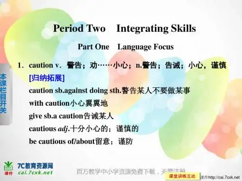 外研版高中英语选修8 Module 6《The Tang Poems》(Period Two)ppt课件