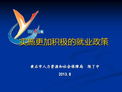 就业促进法与就业政策