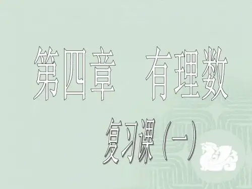 有理数复习