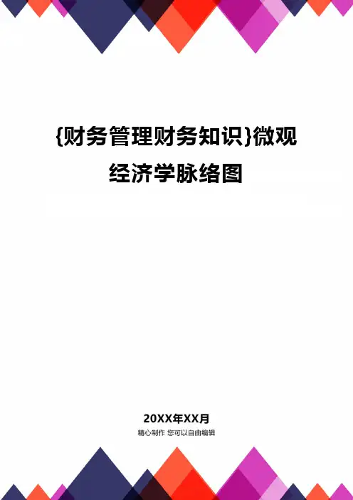 {财务管理财务知识}微观经济学脉络图