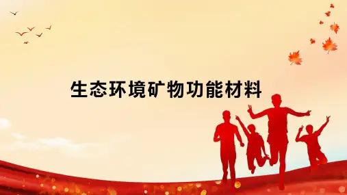 生态环境矿物功能材料
