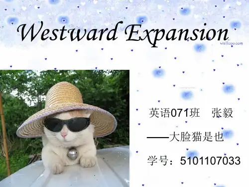 西进运动PPT