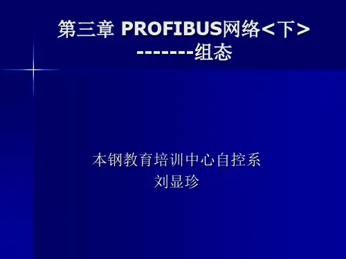 032第三章PROFIBUS网络组态(MPI通信)