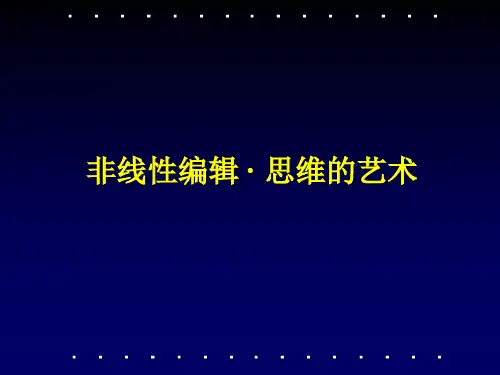 非线性编辑