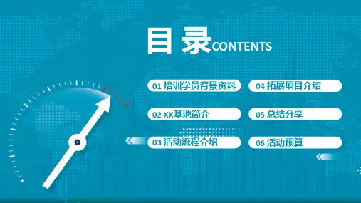 公司企业团建活动策划ppt课件