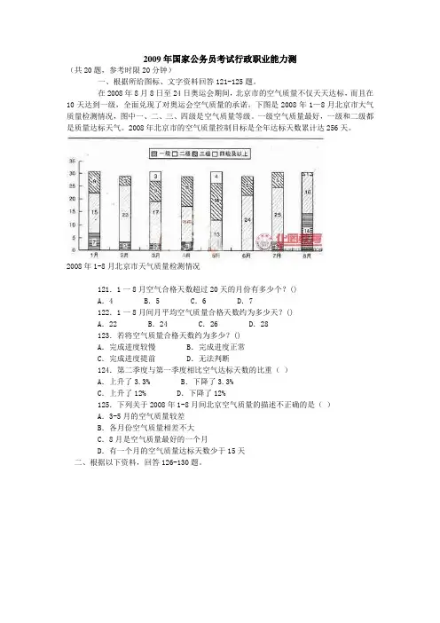 资料分析历年真题